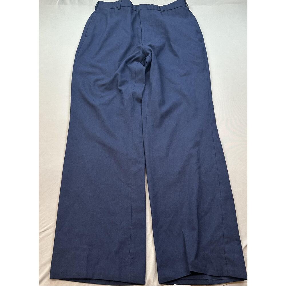 Air Force Service Dress Pants Mens 33L Fits 31 Wool Blend Bremen Bowdon Military